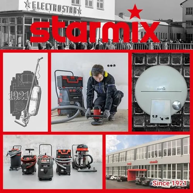 Starmix Bodendüse 30, Kunststoffbreite 30 cm, mit Parkposition + Borsten, Rollen, System ø 35 mm, Zubehör für Industriesauger – Bild 2
