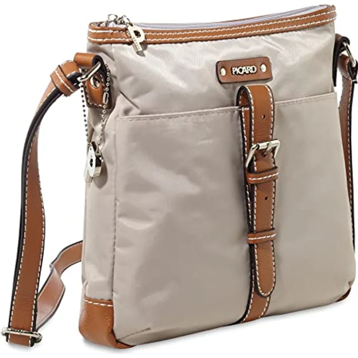 Picard Switchbag, Schultertasche aus wasserabweisendem Material, Beige – Bild 4