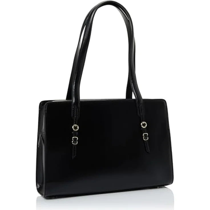 Hugo Syndra Schultertasche 34 cm, schwarz, 100% Polyurethan, Maße: 34 x 10 x 23 cm – Bild 3