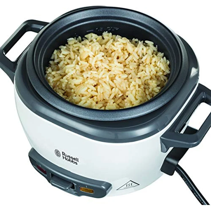 Russell Hobbs Reiskocher mini 0,4l inkl. Warmhaltefunktion, antihaftbeschichteter Gartopf, Reislöffel & Messbecher 27020-56 – Bild 4