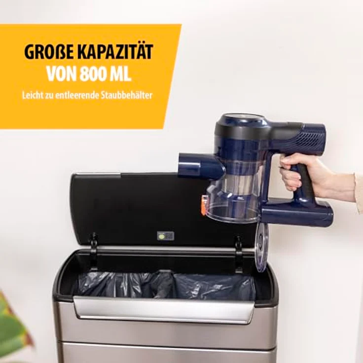 Tristar SZ-2360, Kabelloser Staubsauger, Dunkelblau, 150 W – Bild 4