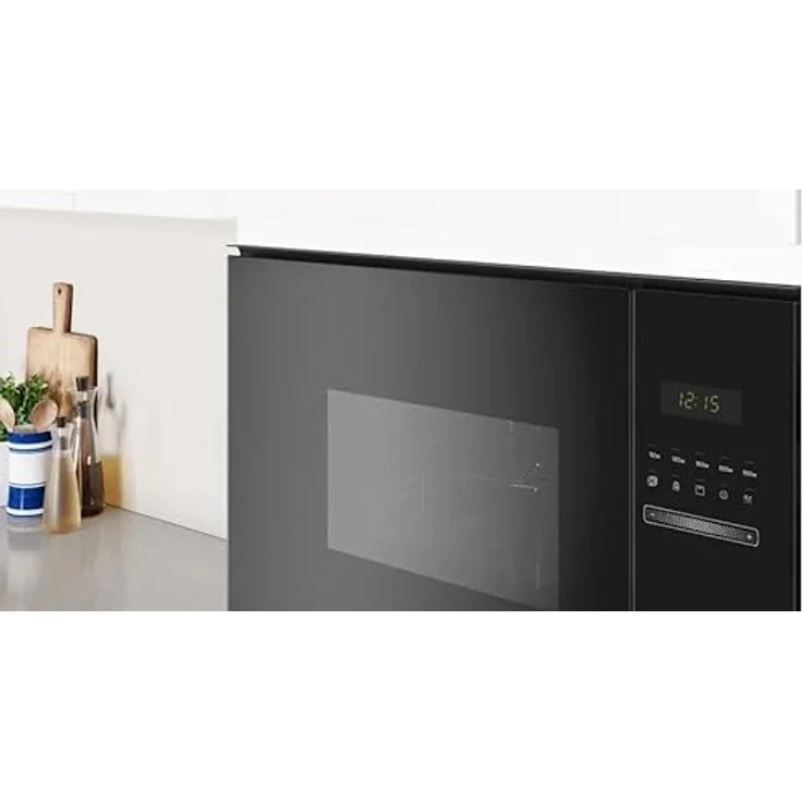 Balay 3CG5142X3 Mikrowelle mit Grill, Einbaugerät, 20 L Garraum, 800W, 5 Leistungsstufen, edelstahl, schwarz – Bild 3
