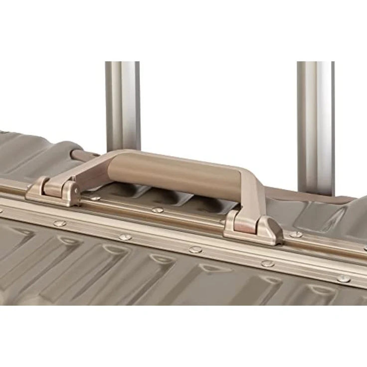 Travelhouse London Hartschalen Koffer - 75cm, Gold - 4X 360° Rollen, 2X TSA – Bild 5