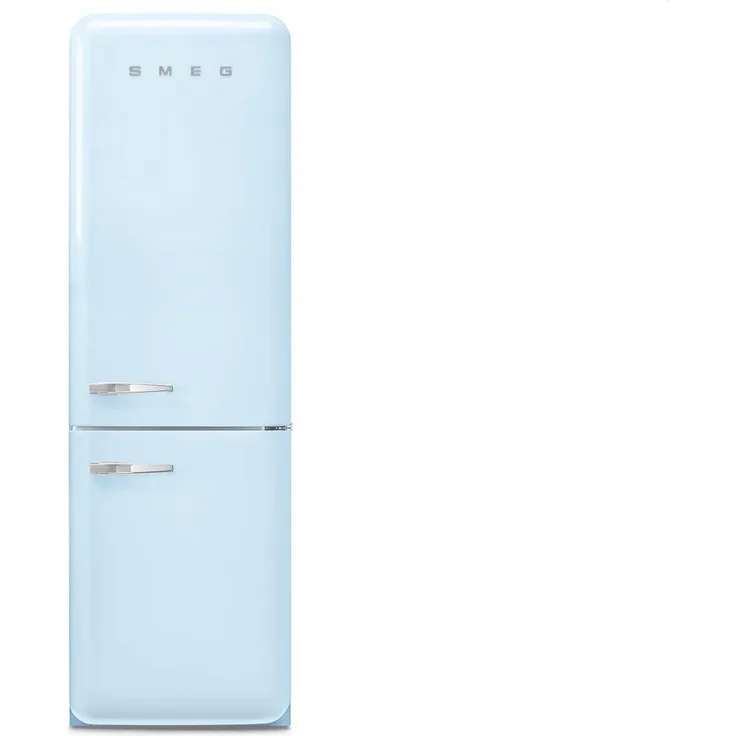 SMEG FAB32RPB6 Kühl-/Gefrierkombination mit 234 l Kühlraum, 4 Sterne Gefrierfach, No-Frost-Technik, Pastellblau 50s Style