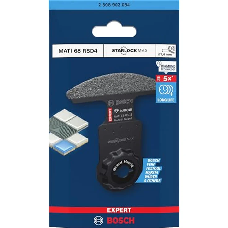Bosch EXPERT MATI 68 RSD4, Eckensägeblatt 68 x 10 mm mit Diamond Technology und StarlockMax System – Bild 2