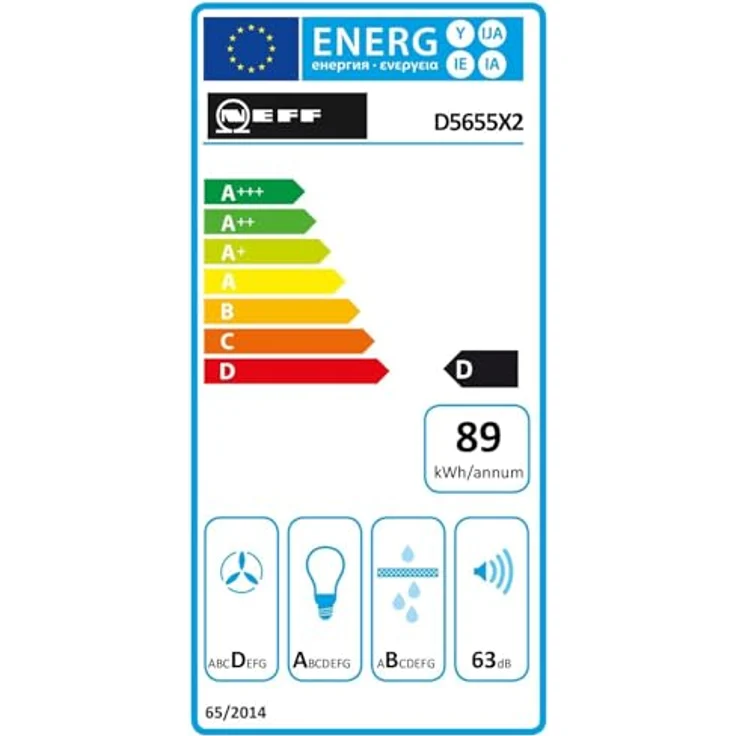 Neff D5655X2 N 30 Lüfterbaustein, 53 cm, silbermetallic, mit 3 Leistungsstufen und LED-Beleuchtung – Bild 16