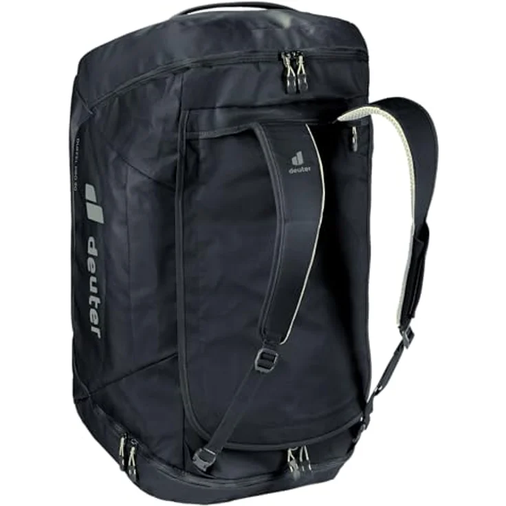 Deuter Duffel Pro 60 Weekender Reisetasche, 66 cm, 100% Polyester, schwarz – Bild 5