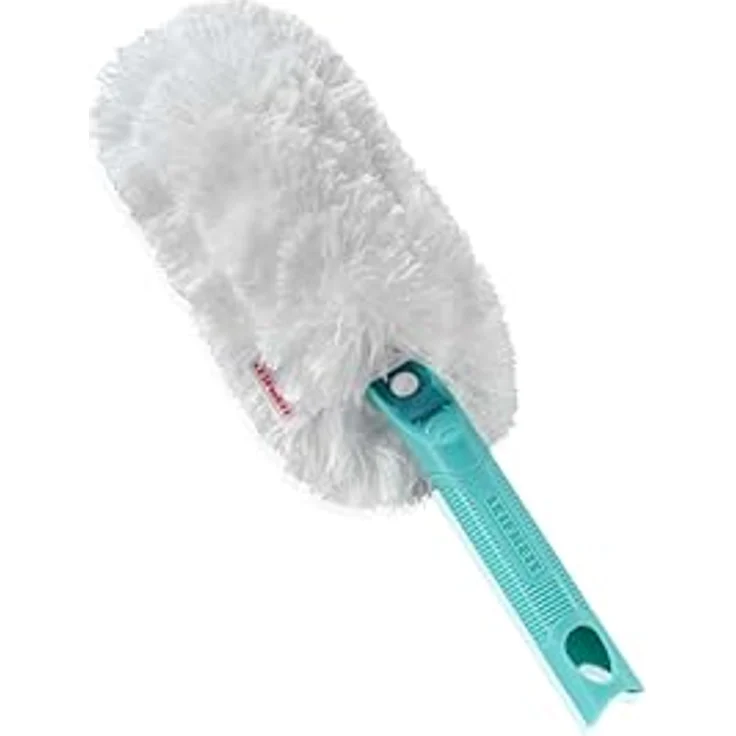 Leifheit Staubwedel SUPERDUSTER, waschbar, Mikrofaser-Staubtextil, 360° Flexibilität, kompatibel mit Click-System, ideal für Ecken und Nischen, auch zur Autoreinigung – Bild 1