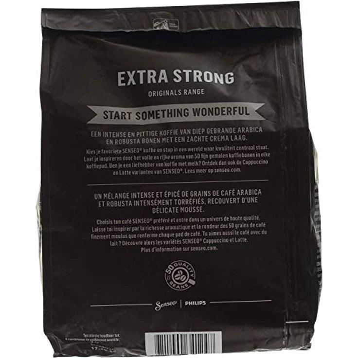 Senseo Kaffeepads Extra Strong / Extra Kräftig, Intensiver und Vollmundiger Geschmack, Kaffee für Kaffeepadmaschinen, 36 Pads – Bild 2