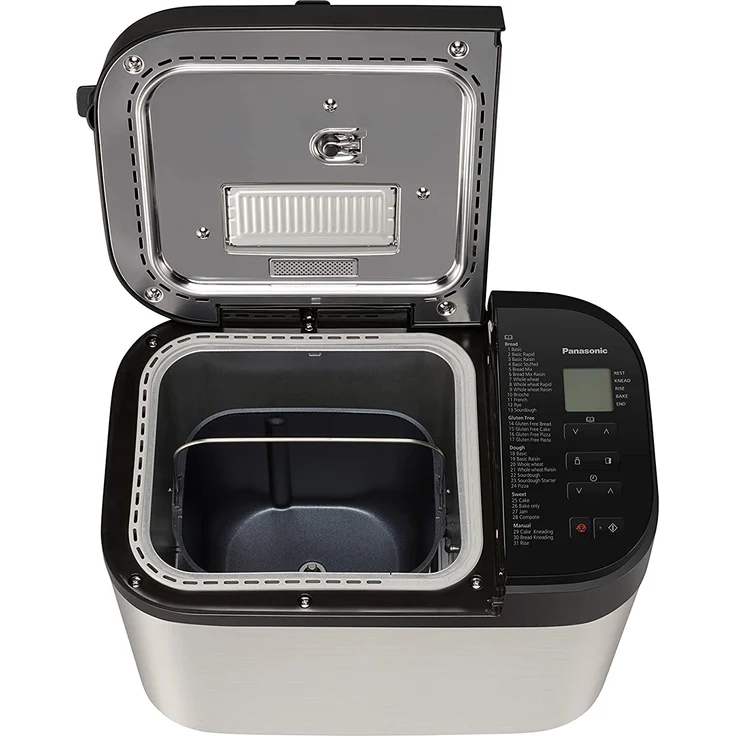 Panasonic SD-YR2550 Brotbackautomat, 550W, 31 Programme, Timer, ‎Aluminium, Kunststoff, edelstahl – Bild 6
