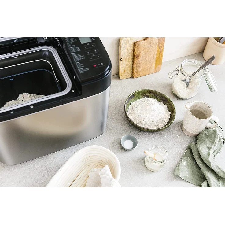 Panasonic SD-YR2550 Brotbackautomat, 550W, 31 Programme, Timer, ‎Aluminium, Kunststoff, edelstahl – Bild 8