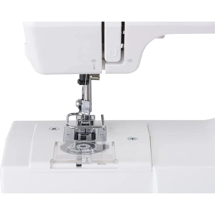 Singer M1005 Freiarm-Nähmaschine, Reisenähmaschine, 4 Grundstiche in 11 Optionen, weiß – Bild 3