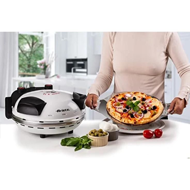 Ariete Elektro-Ofen Mini 918 Weiß 1200 W Pizzabereiter – Bild 2