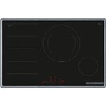 Bosch PXE845HC1E Serie 6 Induktionskochfeld (autark), 80 cm breit, intuitive Bedienung, 28 cm große Induktions-Kochzone, PerfectFry Plus Bratsensor, anpassbare Kochzonen