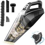 DOPWii Akku-Handstaubsauger 120W,9000Pa, beutellos, Auto Stark, Kabellos, LED Licht