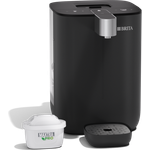 BRITA Cube – All-in-One Wasserfilter mit UV-C-Technologie, einstellbarer Temperatur bis 95 °C, und MAXTRA PRO EXTRA KALKSCHUTZ für reines, bakterienfreies Wasser und verlängerte Gerätelebensdauer
