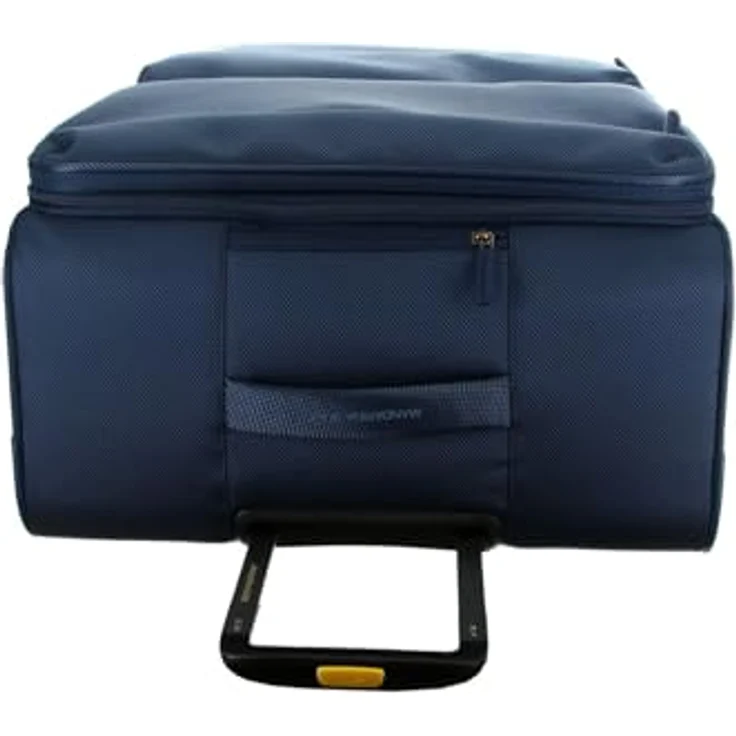 Mandarina Duck Zephyr Trolley Large EXP, Trolley grande espandibile in tessuto morbido ad effetto 3D, leggero e pratico, blu – Bild 5