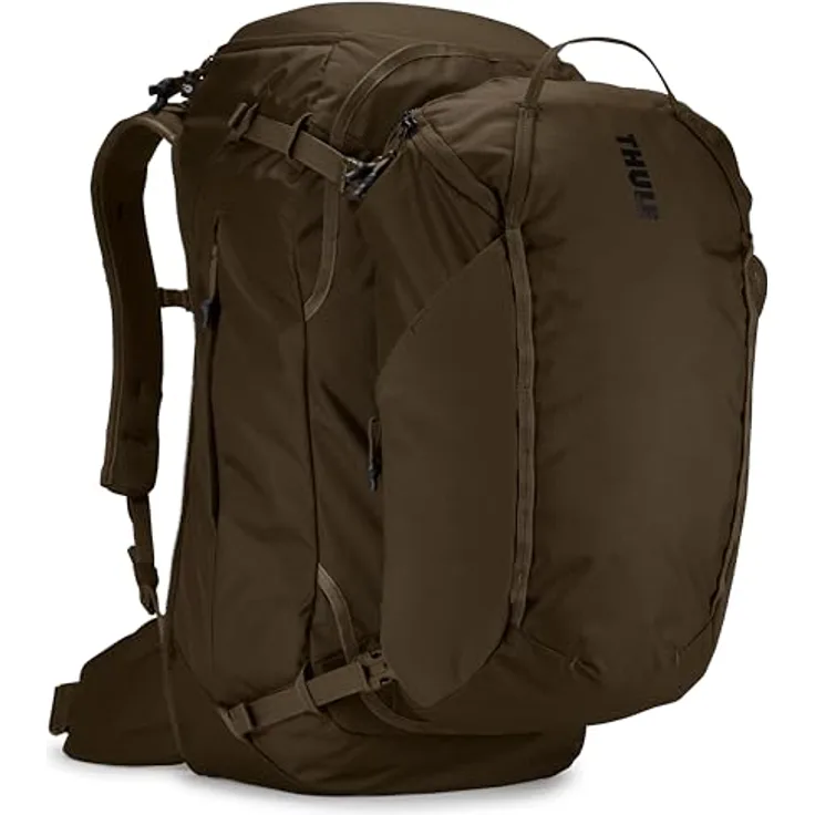 Thule Landmark Reiserucksack 55 cm mit Laptopfach, grün, 100% Polyester, 49 x 33 x 63 cm
