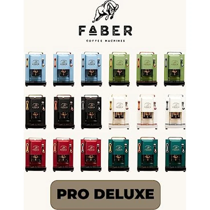 Faber Coffee Machines Pro Deluxe ESE Pad 44 mm, Espressomaschine mit einfacher Reinigung, Tassenwärmer, schnellem Aufheizen – Bild 9