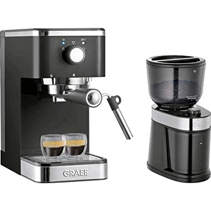 Graef ES402EU Salita Siebträger-Espressomaschine, 1400, schwarz – Bild 2