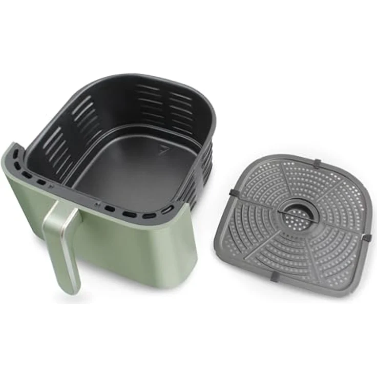 Rohnson R-2859 Pop Air Fryer, Heißluftfritteuse mit 7L-Kapazität, 1800W, 6 Programme, Digitales LED-Display, App-Steuerung, doppelte Sichtfenster, Fritteuse ohne Fett – Bild 4