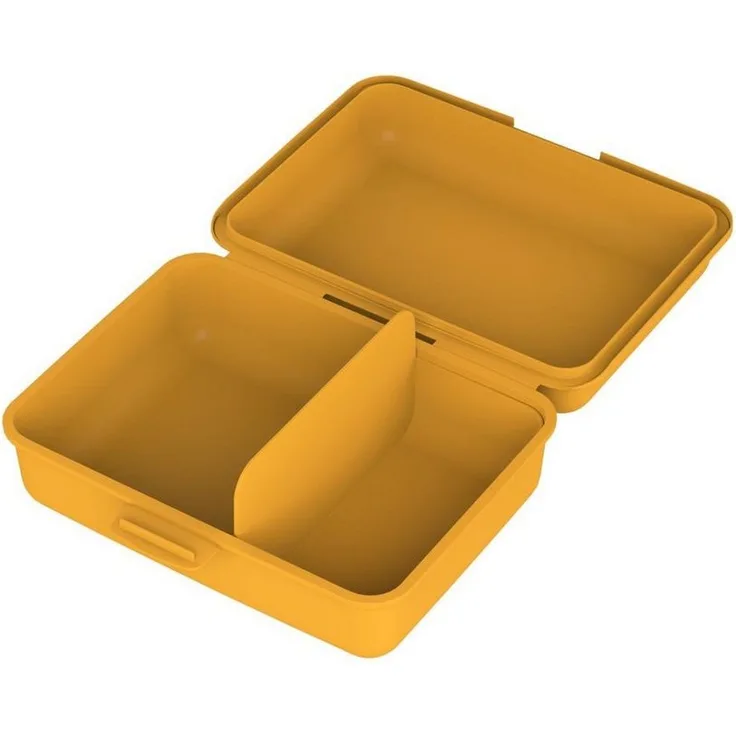 elasto Lunchbox "School-Box", 1500 ml Brotdose mit Trennschale und Klickverschluss, Made in Germany, verschiedene Farben erhältlich