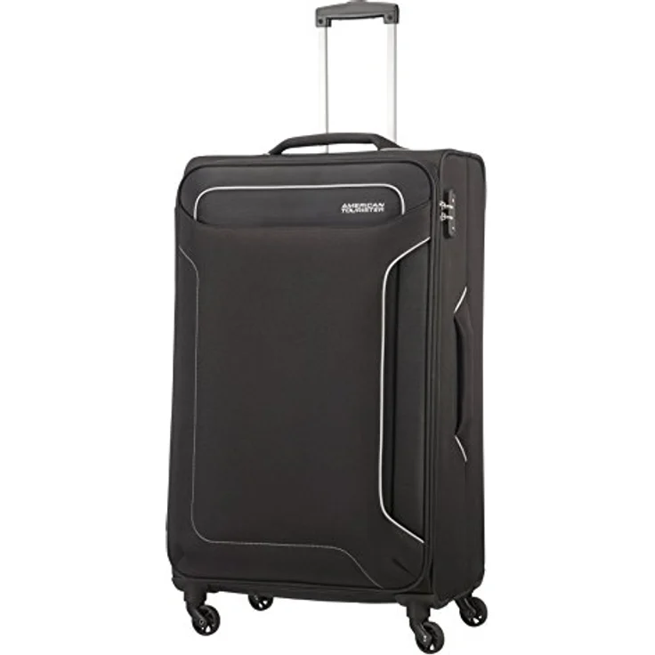 American Tourister Holiday Heat Spinner 79.5 cm, 3.8 KG, 108 L, Schwarz - Leichter Koffer mit gut organisierter Innenaufteilung und integriertem TSA-Zahlenschloss – Bild 4