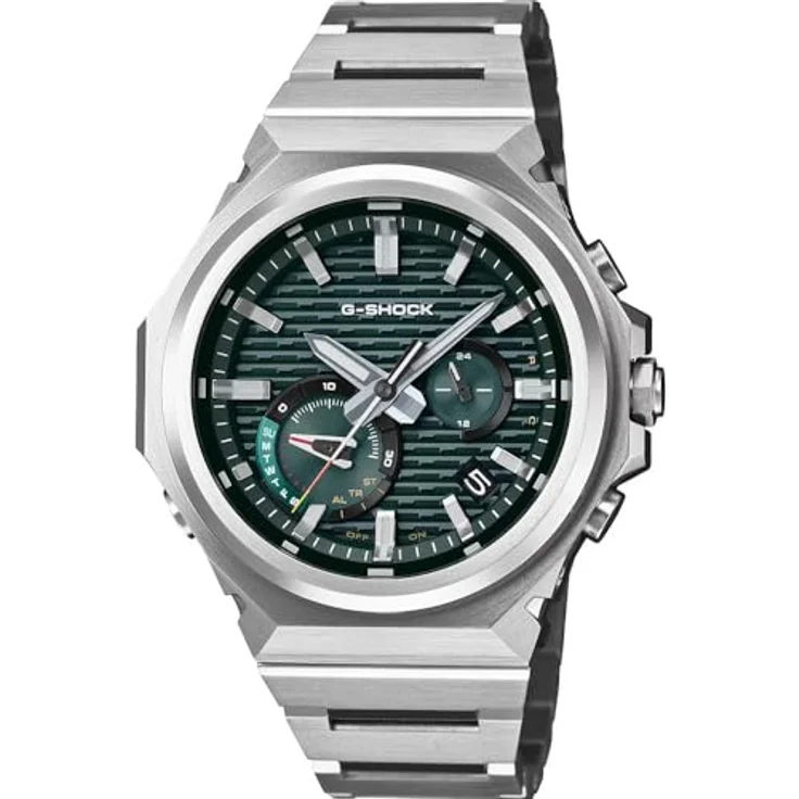 Casio G-Shock G-Steel GST-B1000D-3AER, Solar-Quarzuhr aus Edelstahl mit Bluetooth-Verbindung, silber – Bild 2