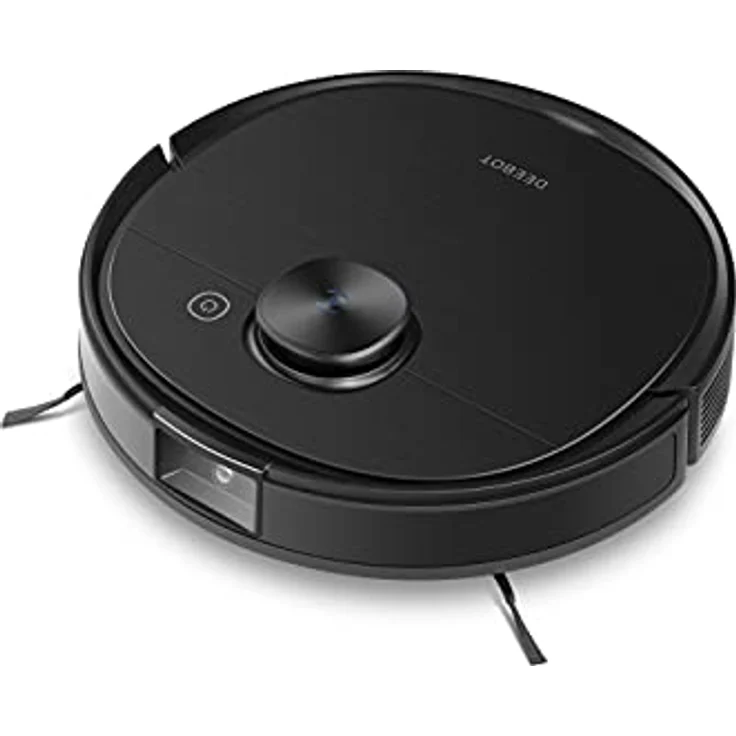 ECOVACS DEEBOT T9 AIVI Saugroboter mit Wischfunktion, 4-Stufen-Reinigungsystem mit doppelseitiger Bürste, KI, 3000 PA, 3D-Hinderniserkennung, Roboter mit 180 min Akku, Alexa, schwarz – Bild 3