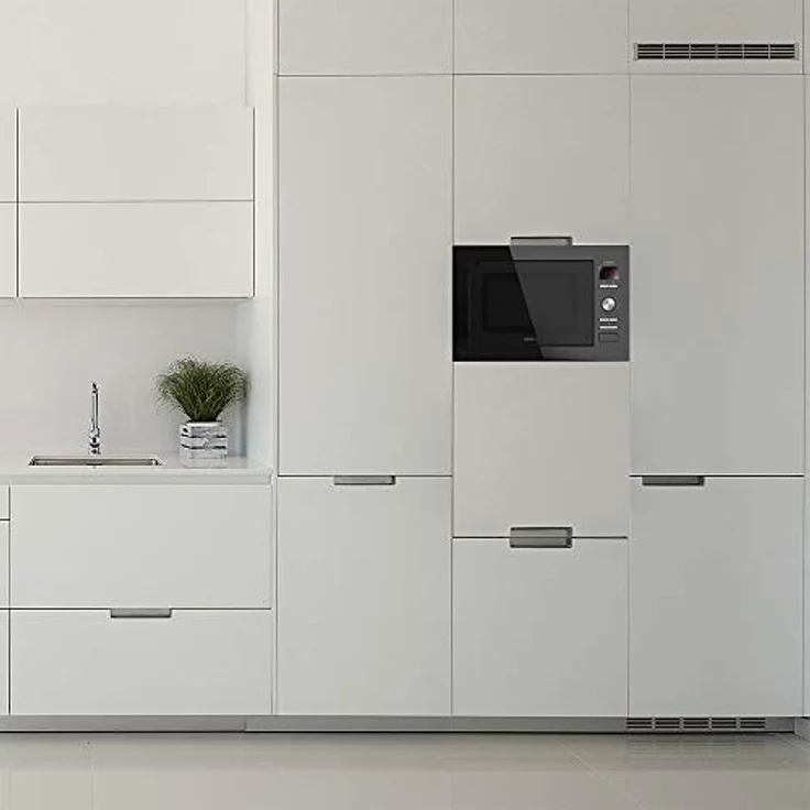 Cecotec GrandHeat 2500, Digitale Einbau-Mikrowelle mit 25 L, 900 W, Grillfunktion, 10 voreingestellten Programmen, schwarz – Bild 2