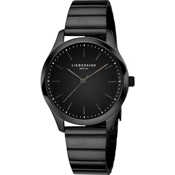 Liebeskind Berlin Armbanduhr LT-0389-MQ IP Black, Edelstahlgehäuse, hochwertiges Edelstahlband, Wasserdicht bis 5 bar – Bild 2