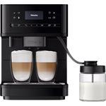 Miele CM 6360 Kaffeevollautomat, 125 Edition, 15 bar, One-Touch, Milchschaum, 2-Tassen-Funktion, vernetzbar, obsidianschwarz