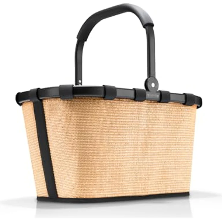 REISENTHEL® Shopper Carrybag, Polyester Einkaufstasche mit praktischem Reißverschlussfach, schwarz – Bild 3