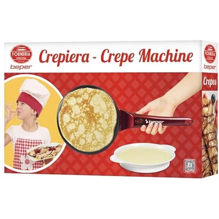 Beper BT.710Y Electric Crepe Red and Black, 800W, 710Y-RD – Bild 8