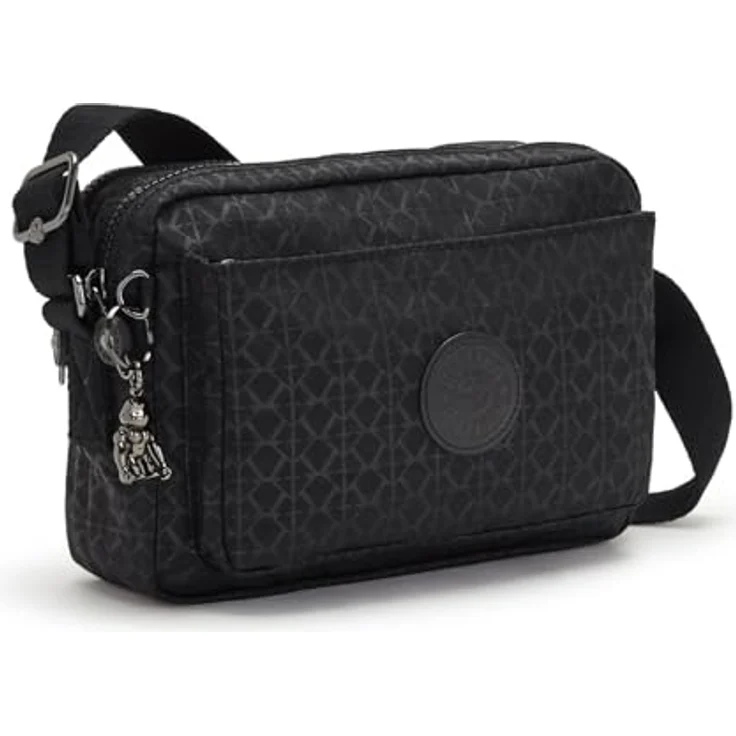 KIPLING Umhängetasche Basic Plus, kompakte Crossbody Tasche in Schwarz mit 2 Hauptfächern und verstellbarem Schulterriemen – Bild 2