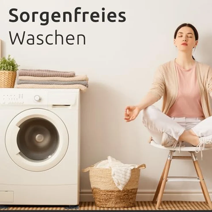 EN 4x Schwingungsdämpfer-Pads Waschmaschine Set, Schalldämpfer & Schallschutz Trockner, Anti V – Bild 6