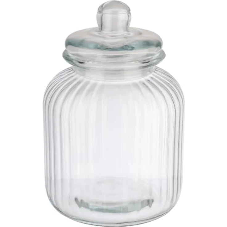 Assheuer + Pott APS 82269 Vorratsglas COOKIEGO, transparent, Ø 17,5 cm, 27 cm hoch, 3,7 Liter Fassungsvermögen – Bild 1