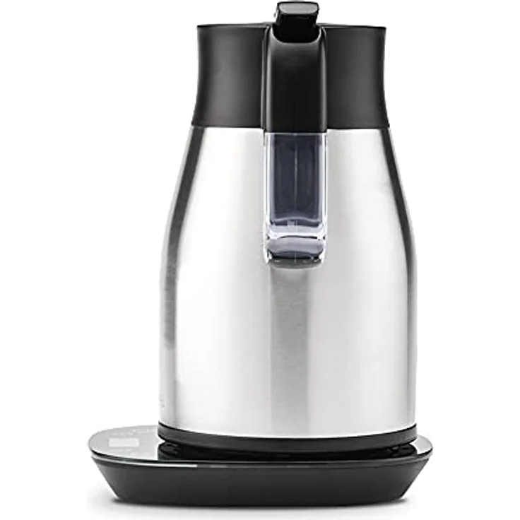 Gastroback 42426 Design Advanced Thermo, 1.7 Liter, Wasserkocher und Isolierkanne, Cool Touch, Easy-Tip-Verschluss, 2.200 Watt, 18-8 Edelstahl, 1.7 liters, silber, schwarz – Bild 2