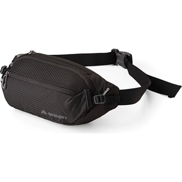Gregory Nano Gürteltasche, 33 cm, schwarz, 100% Polyester, kompakte Umhängetasche – Bild 1