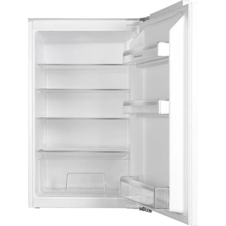 Amica EVKSX 353 905 Einbaukühlschrank ohne Gefrierfach, 135 l Kühlvolumen, LED-Innenbeleuchtung