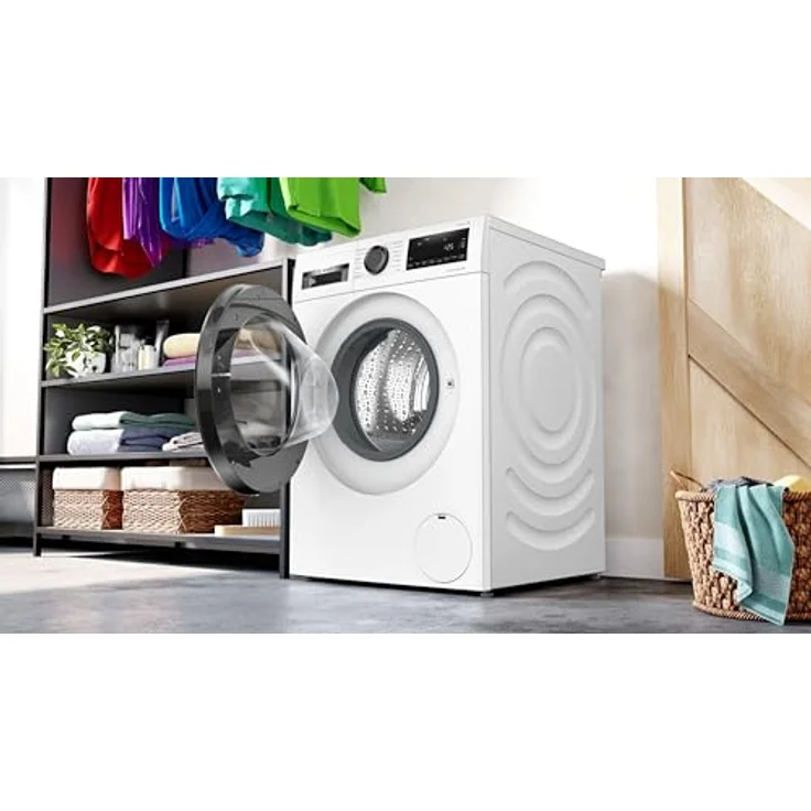 Bosch Hausgeräte WGG234070 Serie 6 Waschmaschine, 8 kg, 1400 UpM, Active Water Plus: Maximale Energie- und Wasserersparnis, Speed Perfect: schneller saubere Wäsche, Fleckenautomatik, Nachlegefunktion – Bild 4