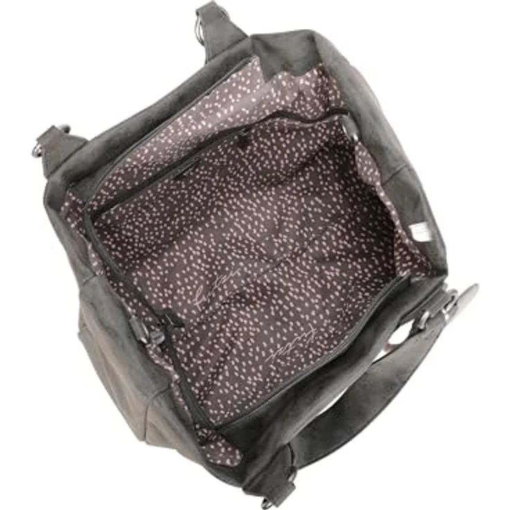 Fritzi aus Preußen Izzy Vintage Shopper Tasche, 42 cm, 100% Polyurethan, schwarz – Bild 3