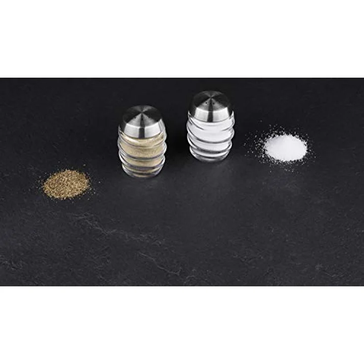 Cole & Mason Bray Gewürzstreuer Geschenkset, Glas/Edelstahl, 7,5 cm – Bild 7