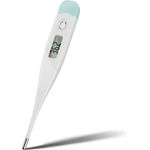 pulox Fieberthermometer mit LCD-Display - Professionelles, medizinisches Digitalthermometer mit akustischem Signal und Speicherfunktion