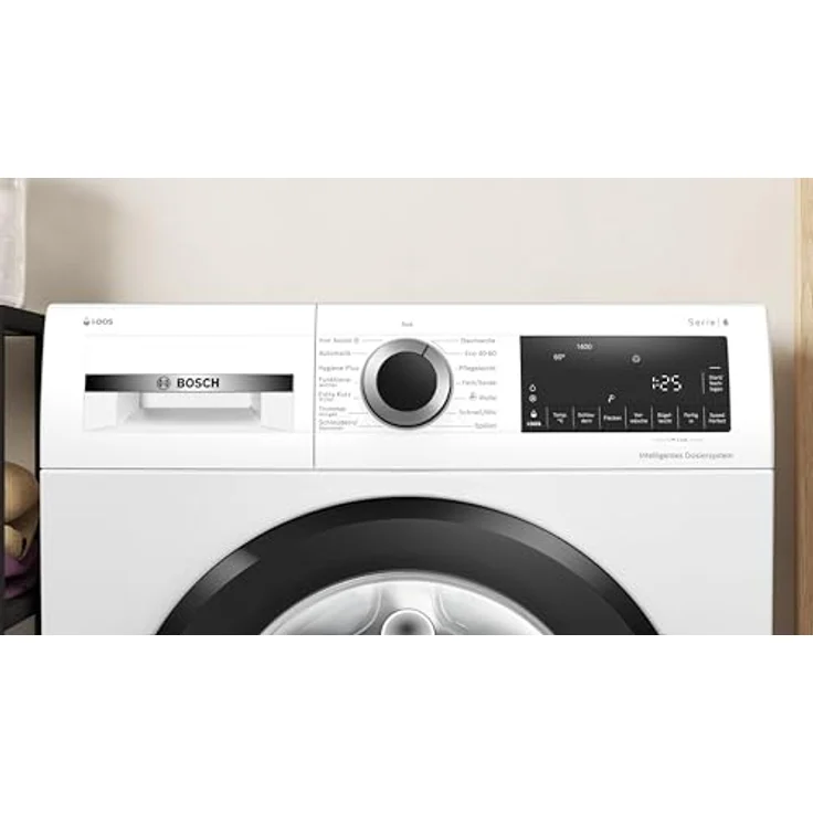 Bosch WGG254F10, Frontlader Waschmaschine, 10 kg, Energieeffizienzklasse A, 71 dB, 1400 RPM, Nachlegefunktion – Bild 14