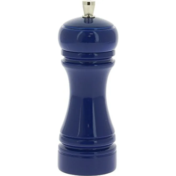 Marlux s345.144444 Salzmühle Holz dunkelblau glänzend 4,8 x 4,8 x 14 cm