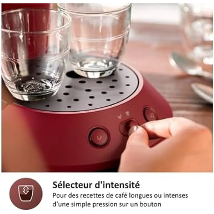 Philips Senseo CSA210 rot 91 Kaffeepadmaschine Senseo Original+ – Bild 7