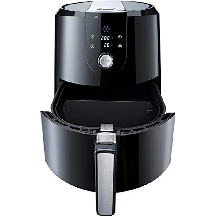 Steba Heißluft-Fritteuse HF 5000 XL, 5,2 Liter Volumen, antihaftbeschichteter Frittierkorb, Warmhaltefunktion, 7 Automatikprogramme, 1800 Watt – Bild 2