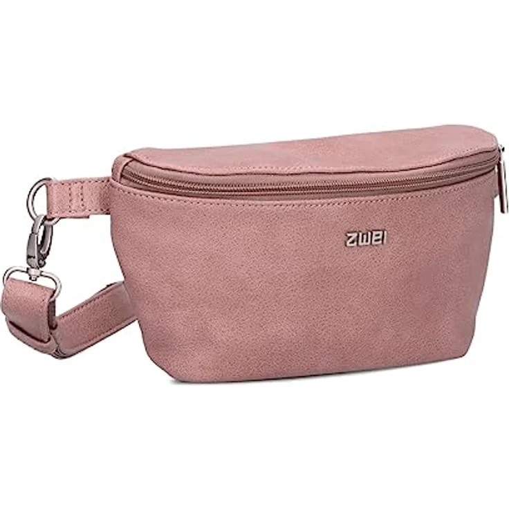Zwei Mademoiselle.M Gürteltasche 25 cm, rosa, 100% Polyurethan, 25 cm x 7 cm x 12 cm – Bild 1