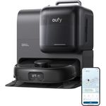 eufy Omni E28 HydroJet Saugroboter mit Wischfunktion, 20.000Pa Turbo-Saugkraft, tragbarer Tiefenreiniger, DuroSpiral Entwirrbürsten, CornerRover Arm, All-in-One-Station für Tiere & Kinder